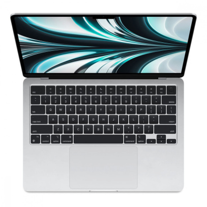 Apple MacBook Air 13" (M2, 8C CPU, 10C GPU, 2022) 16/256Gb SSD (MC7V4) Silver, серебристый