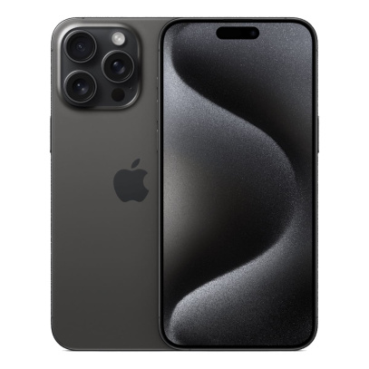 Apple iPhone 15 Pro Max 256Gb Black Titanium, чёрный титан