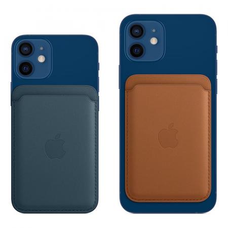 Чехол-бумажник Apple MagSafe для iPhone Golden orange, золотой апельсин