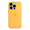 Чехол Silicone Case для Apple iPhone 15 Pro с MagSafe Yellow, Желтый