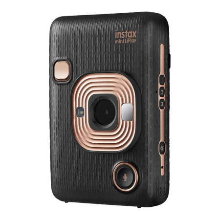 Фотоаппарат моментальной печати Fujifilm Instax Mini LiPlay Elegant Blaсk, черный