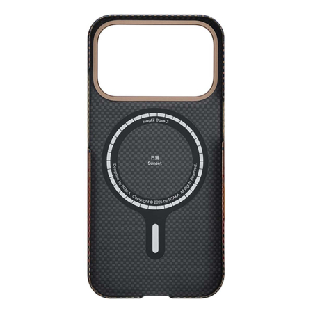 Чехол для iPhone 17 Pro Max Pitaka Ultra-Slim Case (KI1702SPM) Sunset, коричневый