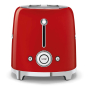 Тостер на 2 ломтика SMEG 50s style (TSF01RDEU) Красный