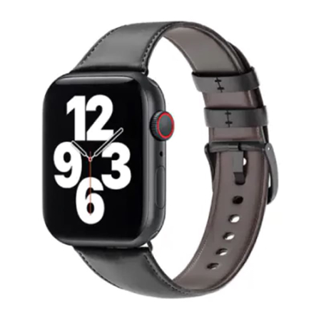 Ремешок для Apple Watch 38/40/41 mm WiWU (Wi-WB003) Black, чёрный