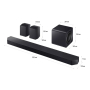 Саундбар Samsung HW-Q990F/RU Чёрный