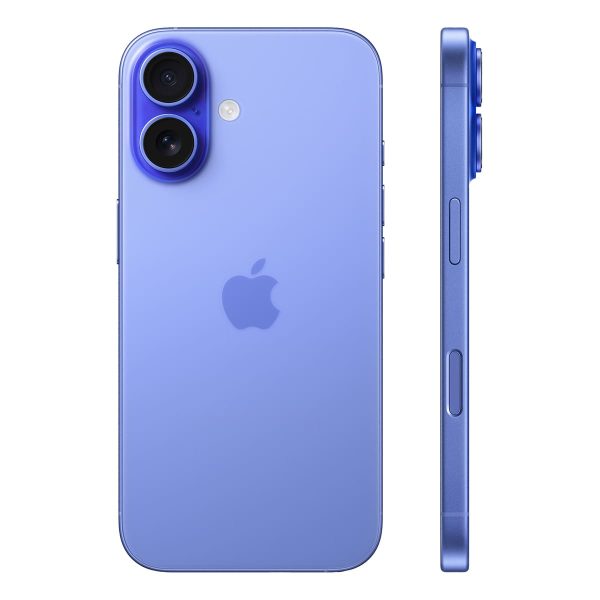Apple iPhone 16 512Gb eSim Ultramarine, ультрамарин