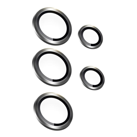 Защитное стекло для камеры Galaxy S24 Ultra BLUEO Camera lens Armor metal 5 шт. (NPB28-S24U-BLK) Черный