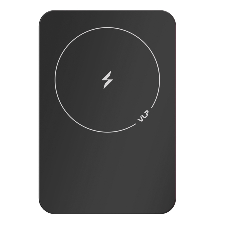 Внешний аккумулятор VLP LITE Power Snap 5000mAh, 3A, MagSafe, USB-C, Чёрный