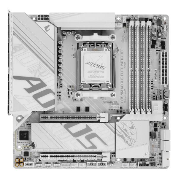 Материнская плата Gigabyte B850M AORUS ELITE Wi-Fi 6E ICE, Micro-ATX