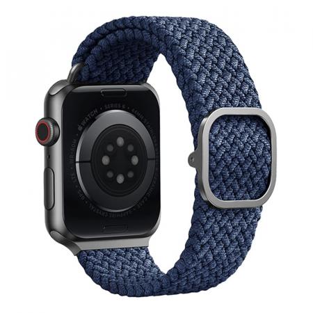 Ремешок для Apple Watch 38/40/41 mm UNIQ ASPEN Strap Braided (40MM-ASPOBLU) Синий