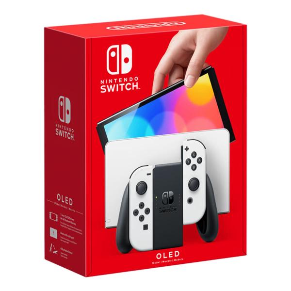 Игровая консоль Nintendo Switch OLED 64Gb White, белый