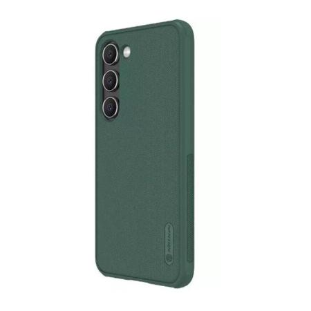 Чехол для Galaxy S23 Nillkin Frosted Shield Pro Deep Green, зелёный