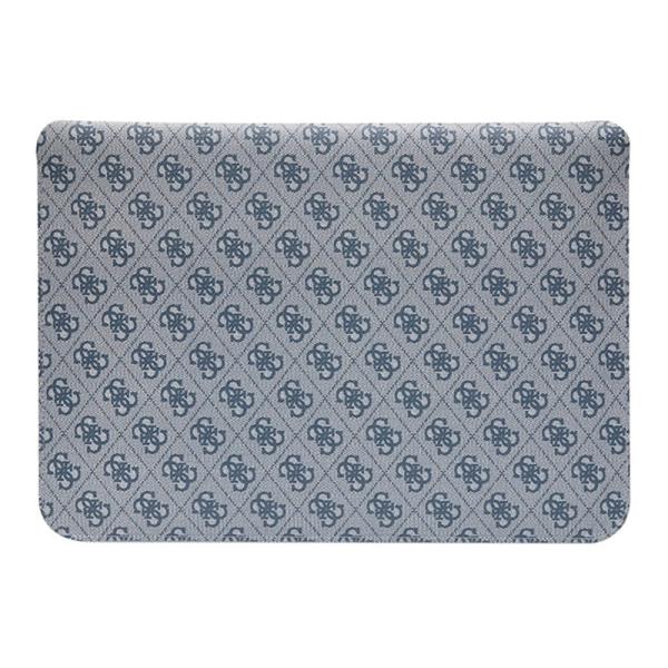 Чехол Guess для ноутбуков 13"/14" Sleeve 4G Bottom stripe Metal logo (GUCS14PS4SGB) Голубой