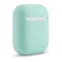 Чехол для Apple AirPods 1/2 Silicone Case Pale Green, бледно-зеленый